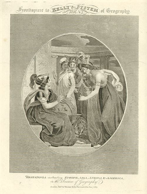 Frontispiece to Kelly's System of Geography, 1817
