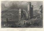 Germany, Ruins of Ehrenfels, 1835