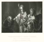 Joseph Presenting his Father to Pharaoh, after F.Bol, 1846