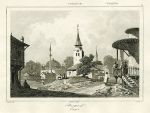 Bulgaria, Rasgrad view, 1847