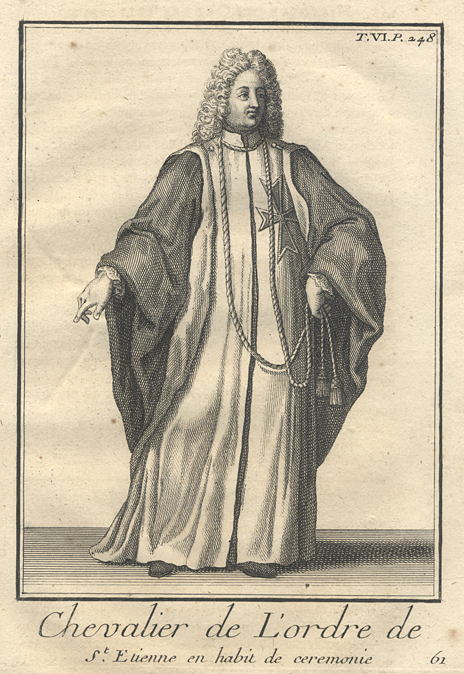 Knight of the Order of St.Etienne, 1718