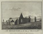 Scotland, Monastery on Oransay (Inner Hebrides), 1786