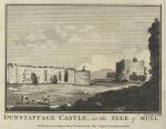 Scotland, Isle of Mull, Dunstaffnage Castle, 1786