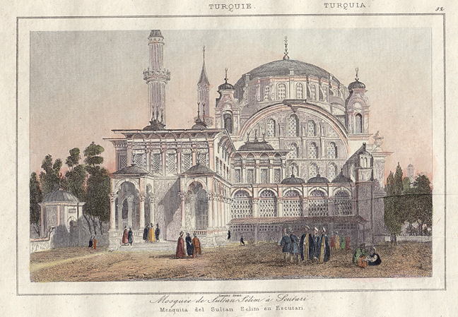 Turkey, Scutari, Mosque of the Sultan Selim, 1847