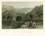 Jerusalem, Valley of Jehoshaphat & Brook Kedron, 1838