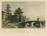 China, Peking, the Western Gate, 1858