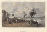 Germany, Mayence view (Mainz), 1835
