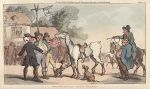 Dr. Syntax sells his horse Grizzle, 1812
