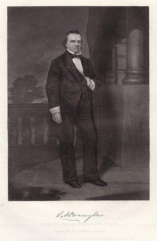USA, Stephen Arnold Douglas after Alonzo Chappel, 1861