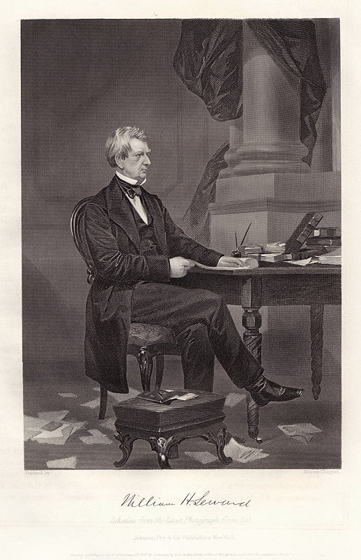 USA, William Henry Seward after Alonzo Chappel, 1861