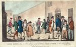 King's Bench prison - Tom & Bob, 'Real Life in London', 1822