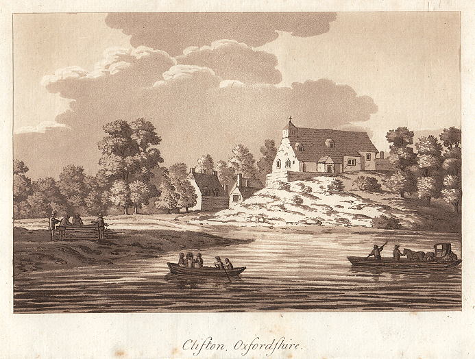 Oxfordshire, Clifton, 1791