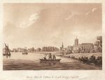 Oxford, Christ Church College & South Bridge, 1791