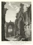 Scotland, Melrose Abbey, 1780