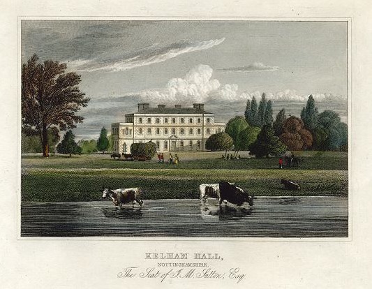Nottinghamshire, Kelham Hall, 1829