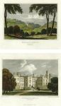 Yorkshire, Mulgrave Castle (2 prints), 1829