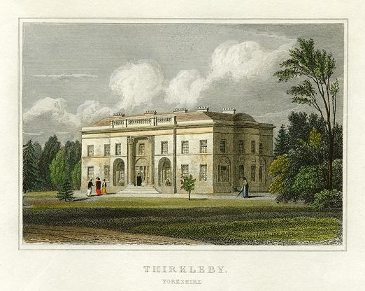 Yorkshire, Thirkleby house, 1829