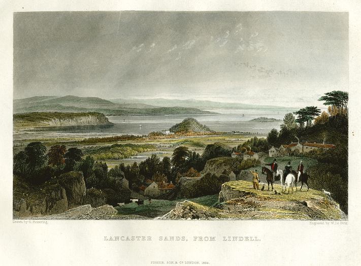 Lancaster Sands, from Lindell, 1836