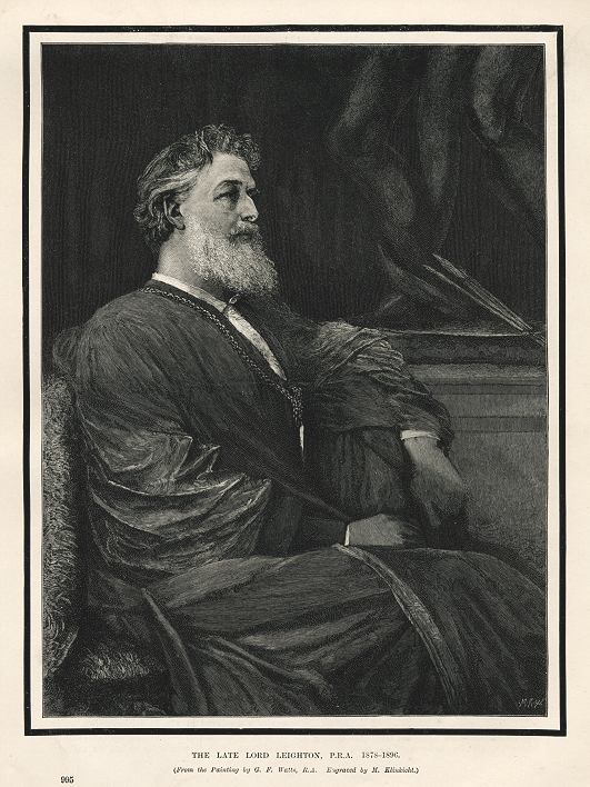 Lord Leighton portrait, 1896