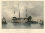 Chinese Junk on the Canton River, 1858