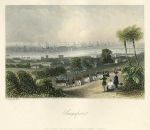 Singapore view, 1858