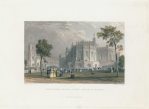 Lancaster Castle, Court House & Church, 1836