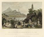 China, Lake See-Hoo & Temple of the Thundering Winds, 1858