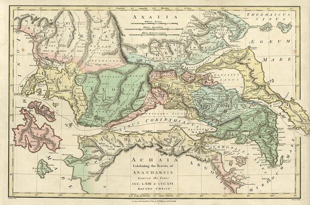Greece, Ancient Achaia, 1805