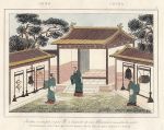 China, Musical instruments at the Palace Gate, 1847