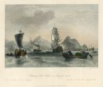 China, Estuary of the Tahea, or Ning-po River, 1858