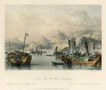 China, Amoy, from the Outer Anchorage, 1858