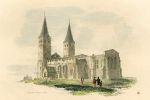 Kent, Reculver Church, 1849