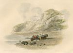 Isle-of-Wight, Ventnor Beach, 1849