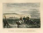 Hampshire, Hurst Castle and the Needles, 1849