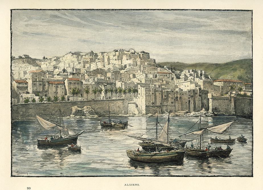 Algiers view, 1891