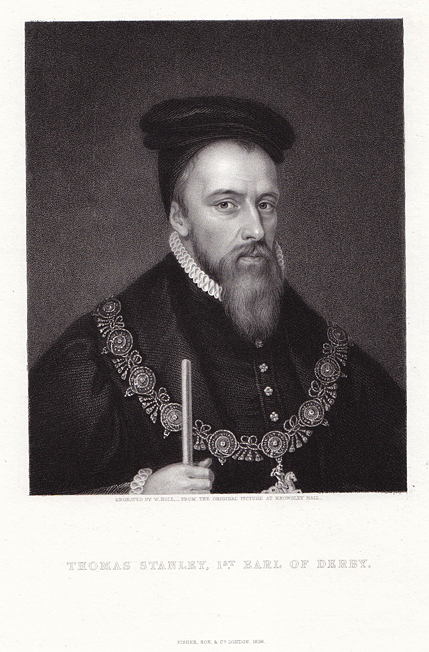 Thomas Stanley, 1st Earl of Derby, 1836