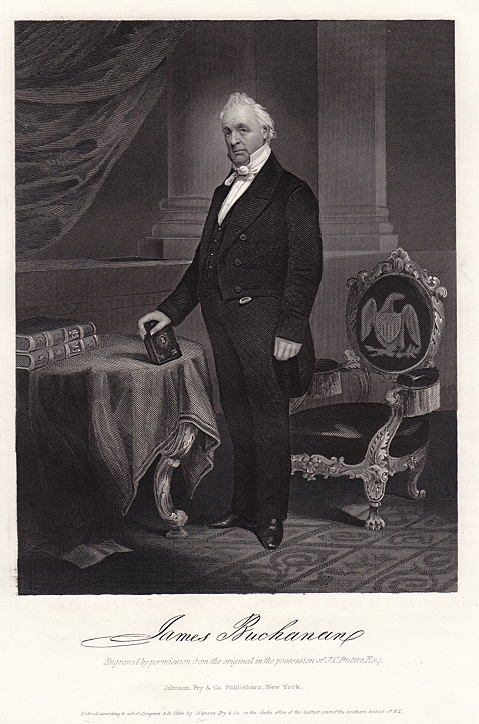 USA, James Buchanan after Alonzo Chappel, 1861