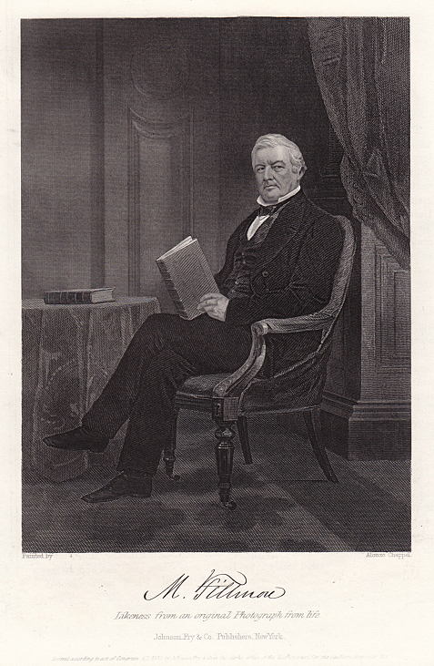 USA, Millard Fillmore after Alonzo Chappel, 1861