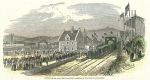 Devon, Barnstaple, opening of the North Devon Railway, 1854