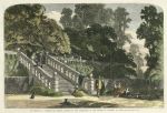 Derbyshire, Haddon Hall Terrace, 1859