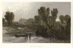 'On the Thames' after J.M.W.Turner, 1865