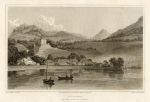 Switzerland, Clarens, Lake Geneva, 1820