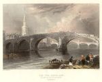 Scotland, Ayr, the Twa Brigs, 1840