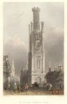 Scotland, Ayr, Wallace Tower, 1840