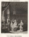 Une Famille Hollandoise, after Pieter van Slingelandt, 1814