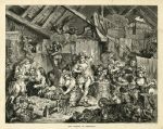 The Company of Strollers, after Hogarth, 1880
