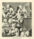 The Laughing Audience, after Hogarth, 1880
