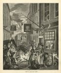 Times of the Day - Night, after Hogarth, 1880