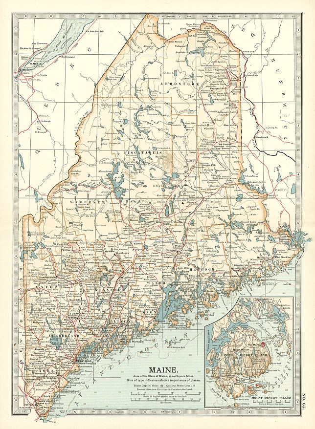 United States, Maine, 1897