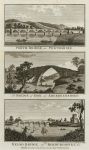 Scotland, three bridges (Perth, Don & Kelso), 1786